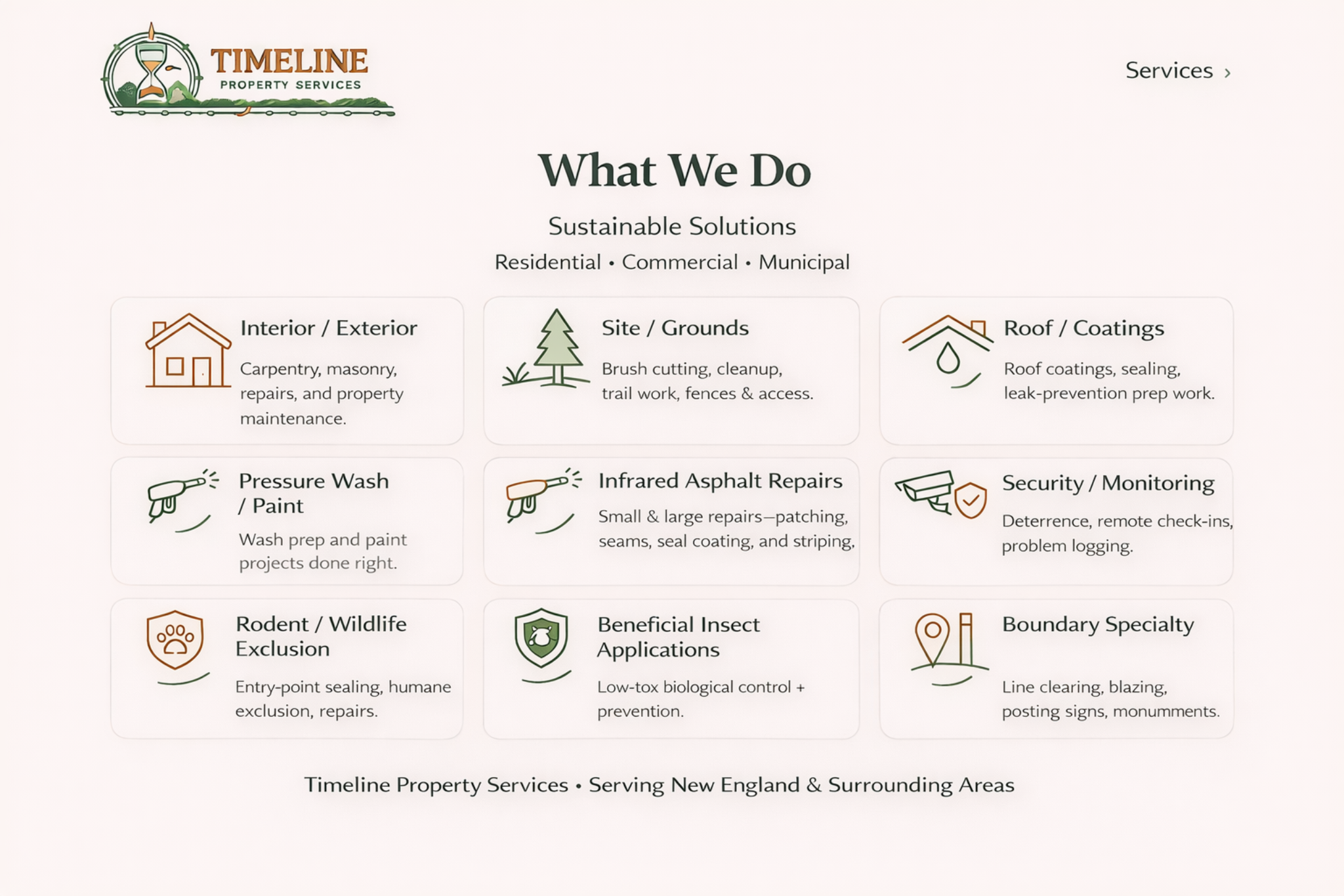 Services - Timeline Property Services